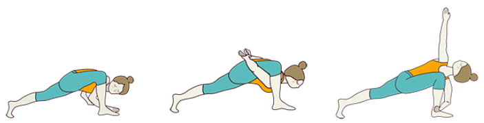 lizard pose